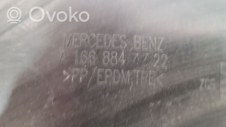 Mercedes-Benz GL X166 Etupyörän sisälokasuojat A1668847722