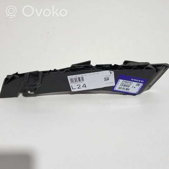 Volvo S60 Support de montage de pare-chocs avant 31663161