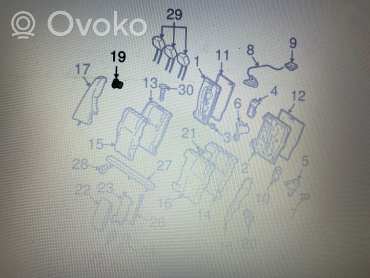 Mercedes-Benz E W213 Etuoven istuimen säädön kehys A2049230214