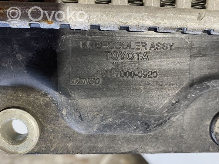 Toyota Auris 150 Välijäähdyttimen jäähdytin JD1270000921