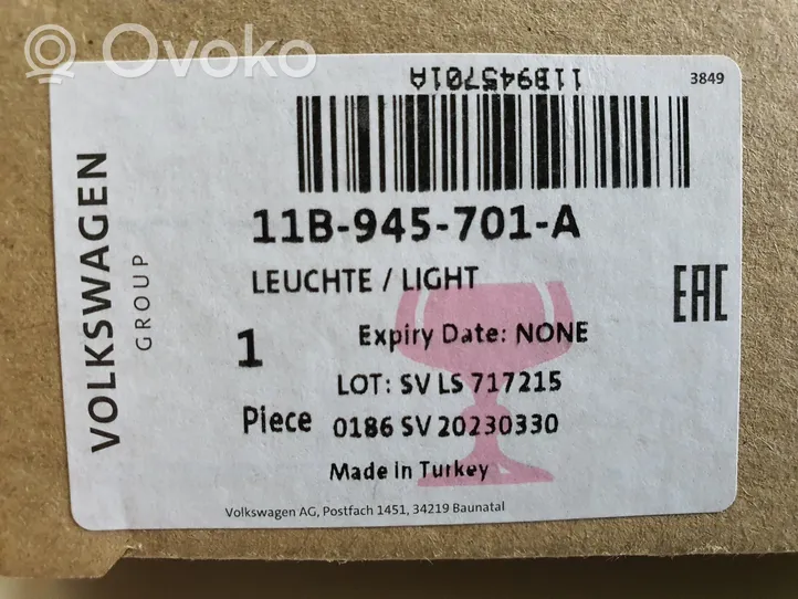 Volkswagen ID.4 Lampa zderzaka tylnego 11B945701A