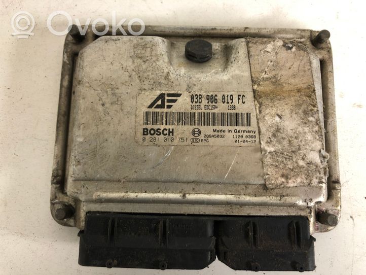 Ford Galaxy Sterownik / Moduł ECU 038906019FC