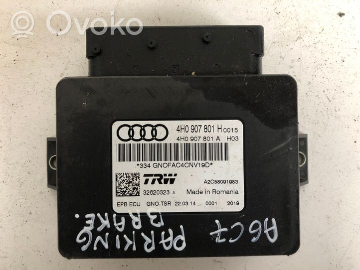 Audi A6 C7 Module de commande de frein à main 4H0907801H