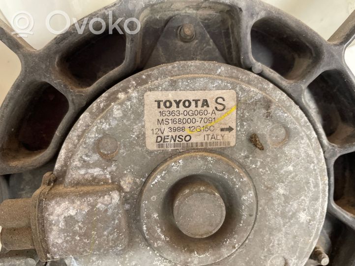 Toyota Corolla Verso E121 Radiator cooling fan shroud 163630G050