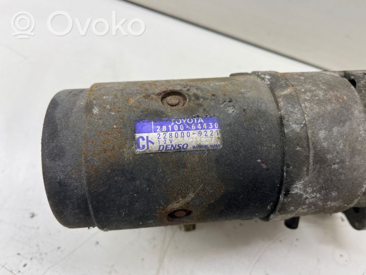 Toyota Corolla Verso E121 Starteris 2810064430