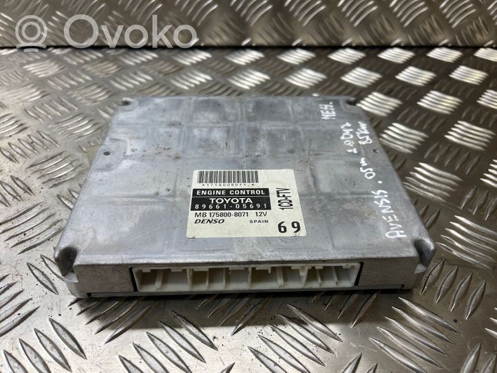 Toyota Avensis T250 Calculateur moteur ECU 8966105691