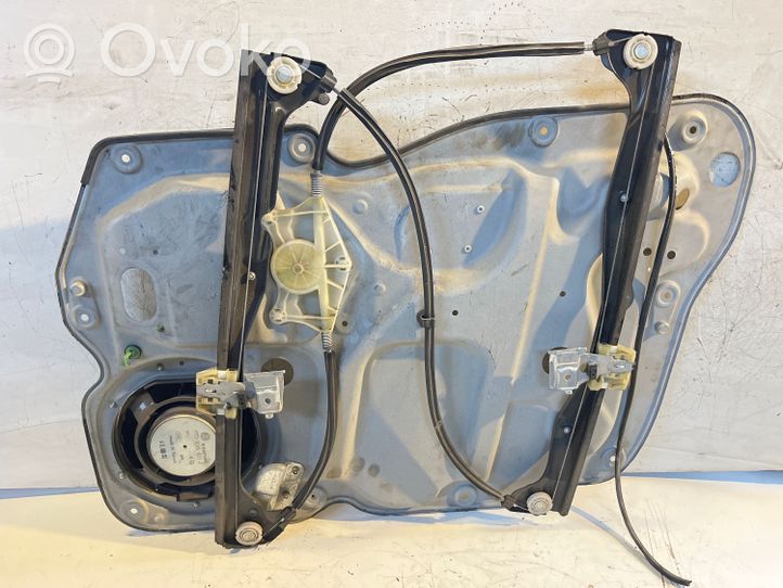 Volkswagen Polo IV 9N3 Front window lifting mechanism without motor 1T2837729AJ