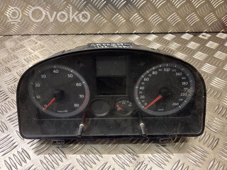 Volkswagen Caddy Compteur de vitesse tableau de bord 