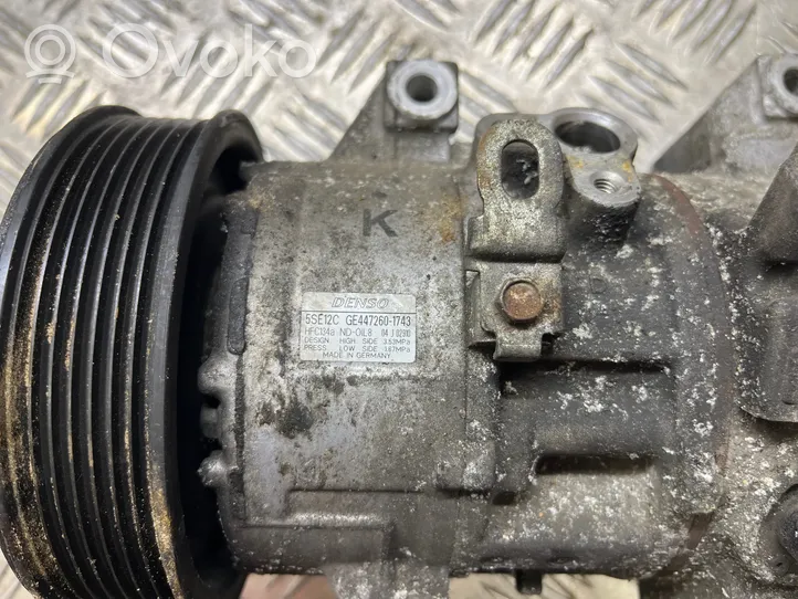 Toyota Corolla Verso E121 Klimakompressor Pumpe GE4472601743