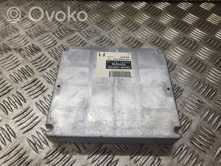 Toyota Corolla Verso E121 Calculateur moteur ECU 896610F110