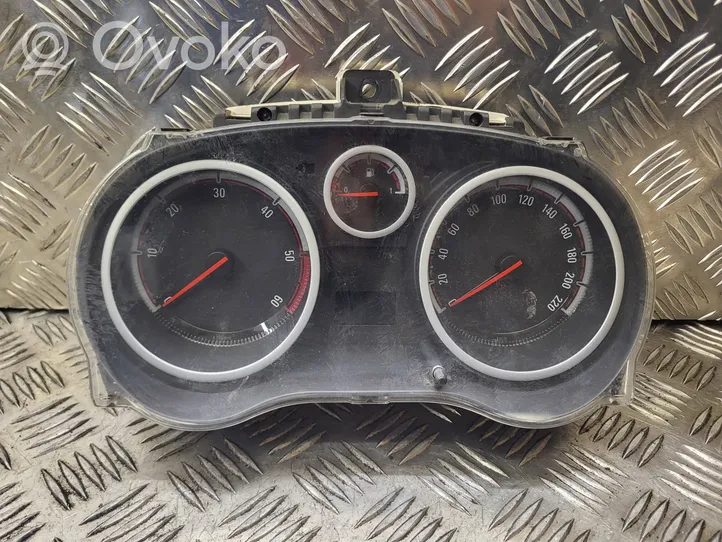 Opel Corsa D Compteur de vitesse tableau de bord P0013264285