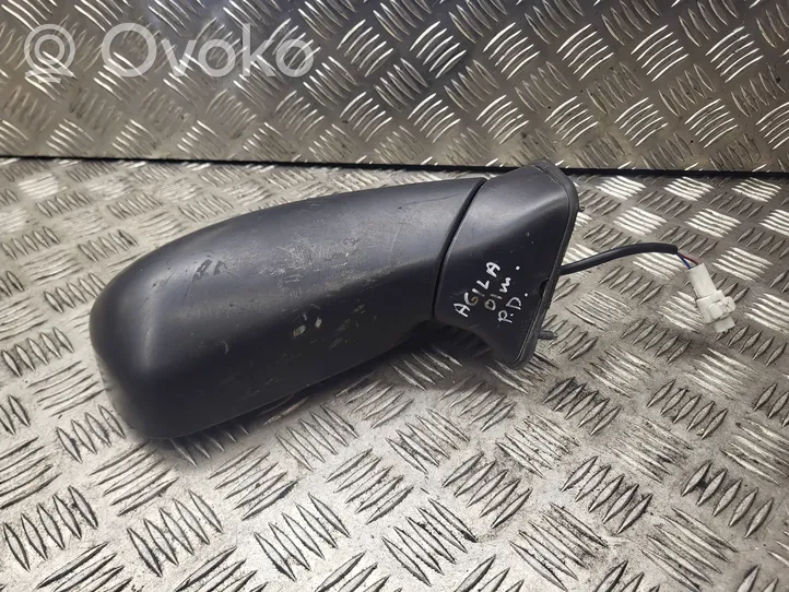 Opel Agila A Front door electric wing mirror 010609