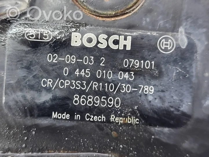 Volvo S60 Fuel injection high pressure pump 8689590