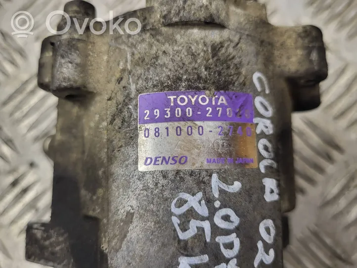 Toyota Corolla E120 E130 Pompe à vide 2930027020