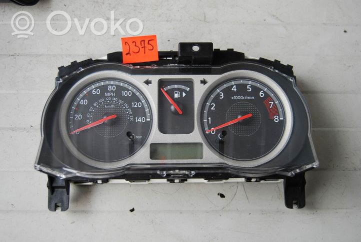 Nissan Note (E11) Tachimetro (quadro strumenti) 9U01C