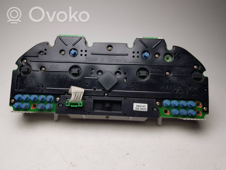 Volvo 850 Compteur de vitesse tableau de bord 9162603