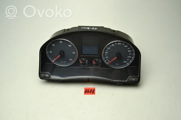 Volkswagen Golf V Compteur de vitesse tableau de bord 1K0920864BX