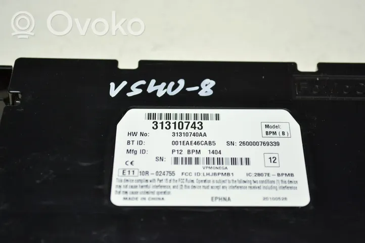 Volvo S40 Bluetooth modulis 31310740AA