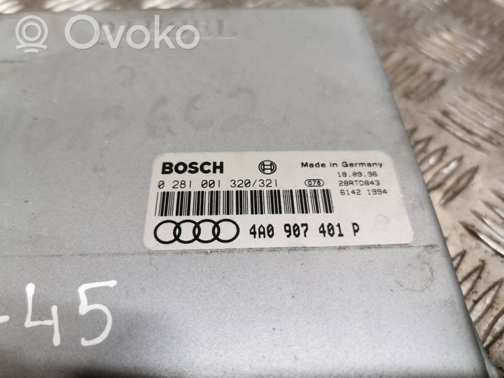 Audi A6 S6 C4 4A Sterownik / Moduł ECU 4A0907401P