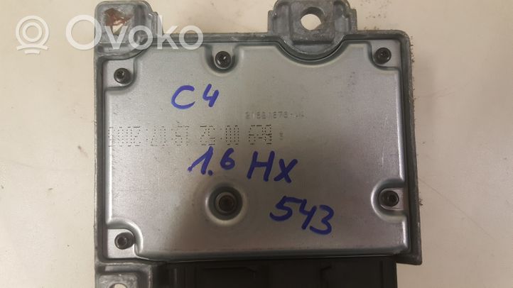 Citroen C4 I Module de contrôle airbag 9653493780