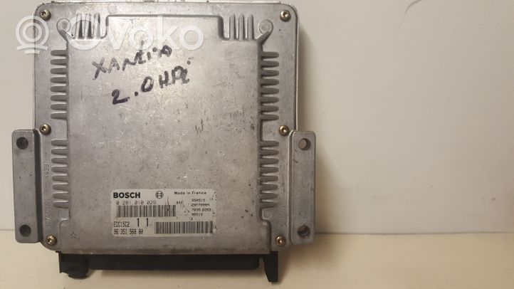 Citroen Xantia Sterownik / Moduł ECU 9635156880