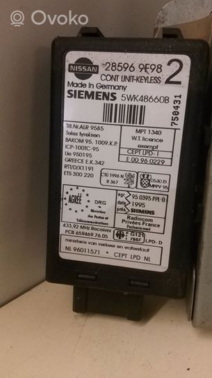 Nissan Almera Komputer / Sterownik ECU i komplet kluczy MECN221