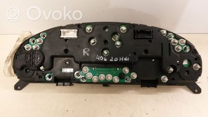 Peugeot 406 Compteur de vitesse tableau de bord 9630372780