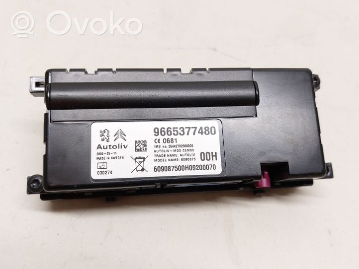 Citroen C5 Bluetoothin ohjainlaite/moduuli 9665377480