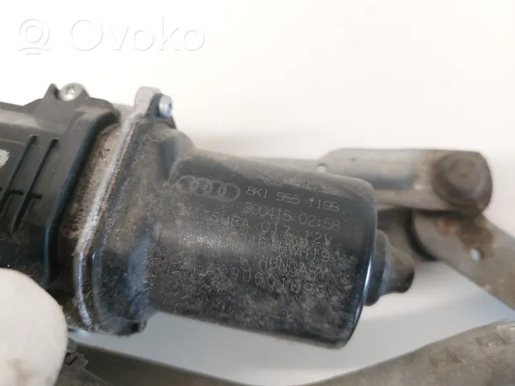 Audi A4 Allroad Tringlerie et moteur d'essuie-glace avant 8K1955119B