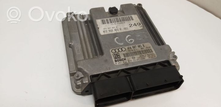 Audi A6 S6 C6 4F Variklio valdymo blokas 4F0907401B