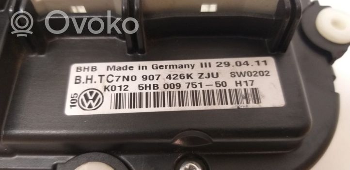 Volkswagen Golf VI Centralina del climatizzatore 7N0907426K