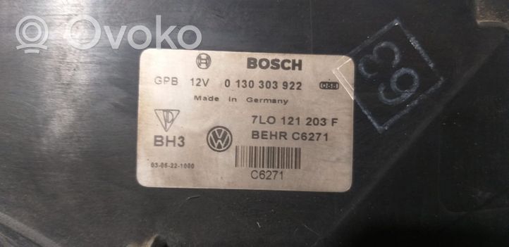 Volkswagen Touareg I Elektrinis radiatorių ventiliatorius 7L0121203F