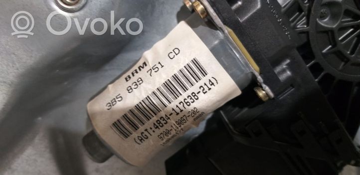 Volkswagen PASSAT B5 Elektryczny podnośnik szyby drzwi tylnych 3B5839751CD