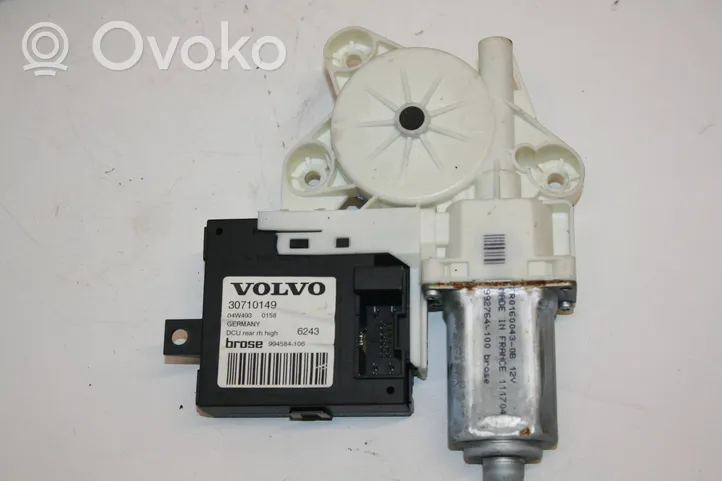 Volvo V50 Elektryczny podnośnik szyby drzwi tylnych 30710149