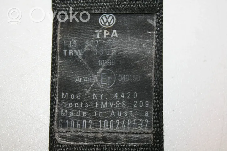 Volkswagen Bora Takaistuimen turvavyö 193857737