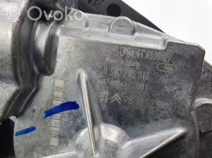 Citroen C4 II Picasso Mechanizm wycieraczki szyby tylnej 9819523180