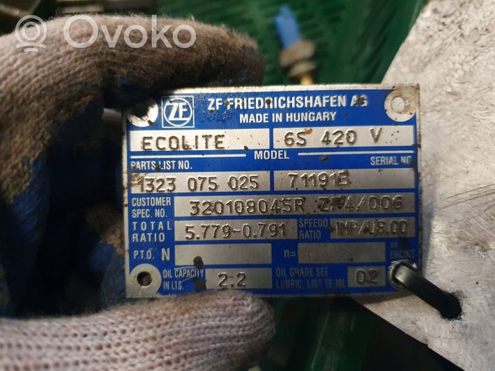 Opel Movano B Other gearbox part 6S420V