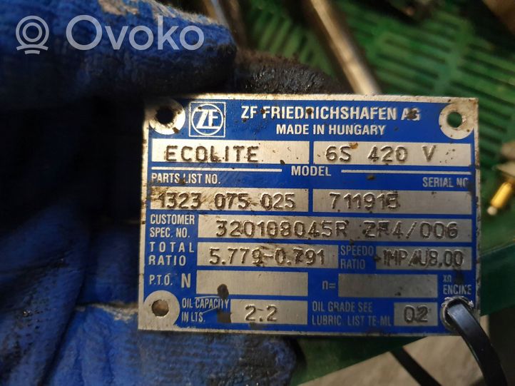 Opel Movano B Other gearbox part 6S420V