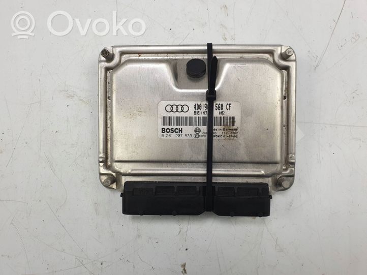 Audi A8 S8 D2 4D Unité de commande, module ECU de moteur 4D0906560CF