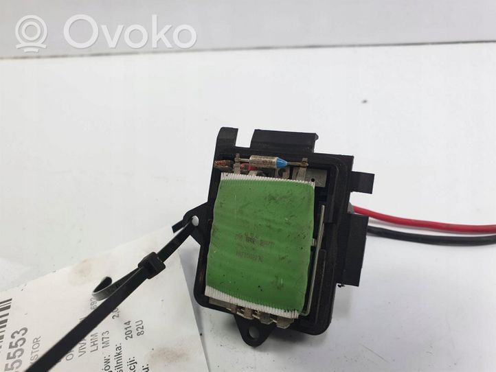 Opel Vivaro Heater blower motor/fan resistor 