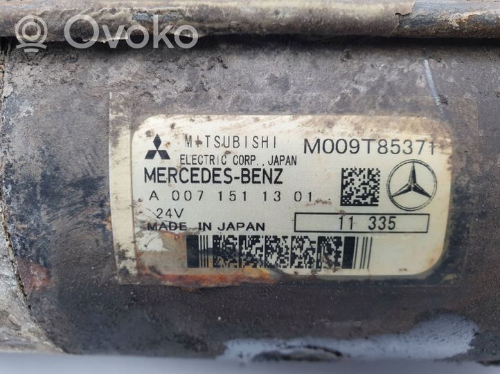 Mercedes-Benz Actros Démarreur A0071511301