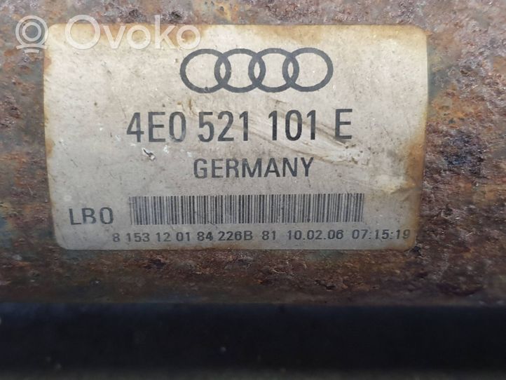 Audi A8 S8 D3 4E Albero di trasmissione con sede centrale 4E0521101E