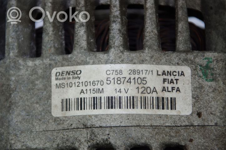 Fiat Tipo Alternator 51874105