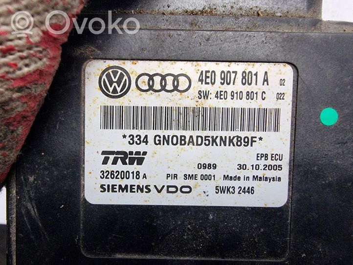 Audi A8 S8 D3 4E Jarrujärjestelmän ohjainlaite/moduuli 