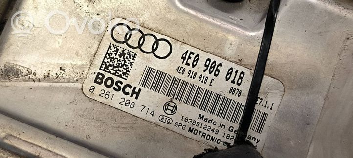 Audi A8 S8 D3 4E Unité de commande, module ECU de moteur 4E0906018