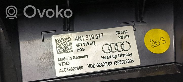 Audi A8 S8 D5 Schermo del visore a sovrimpressione 4N1919617A