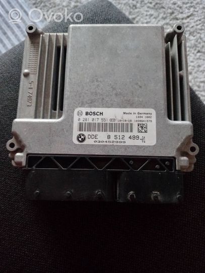 BMW 3 E90 E91 Sterownik / Moduł ECU 0281017551