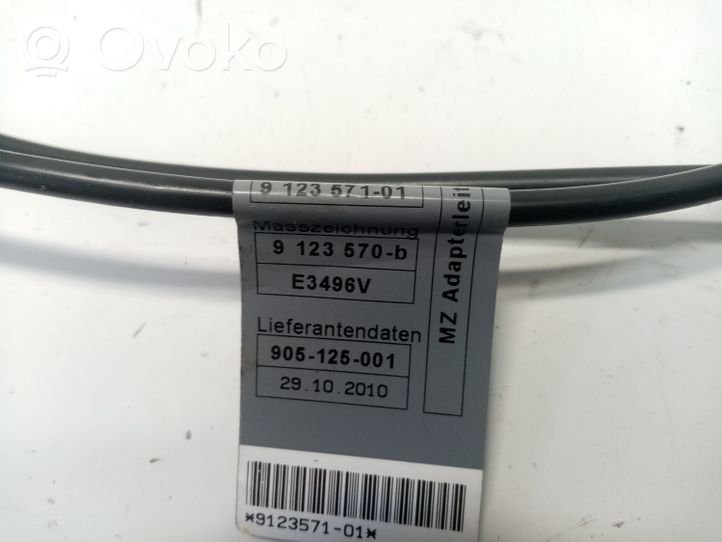 BMW X1 E84 Negative earth cable (battery) 61129215953