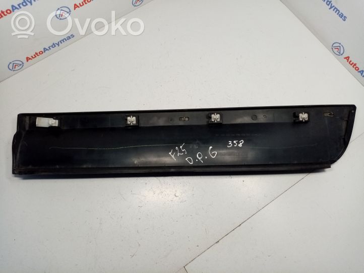 BMW X3 F25 Galinio slenksčio apdaila (išorinė) 51137205782