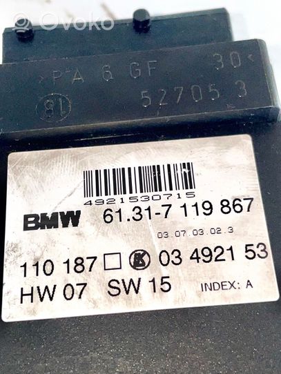 BMW X5 E53 Sėdynių atminties jungtukas (-ai) 7119867